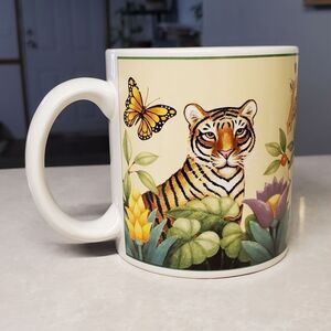 Sakura by Oneida Jungle Animal Coffee Mug Cups 12 Oz